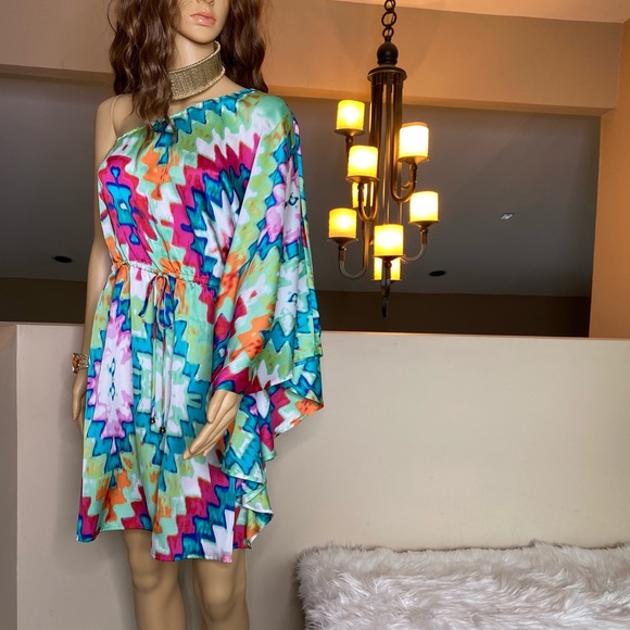 Laundry By Design One shoulder Mini Dress - Picture 11 of 16